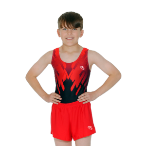 Crimson Blaze Elite Men’s Artistic Gymnastics Leotard