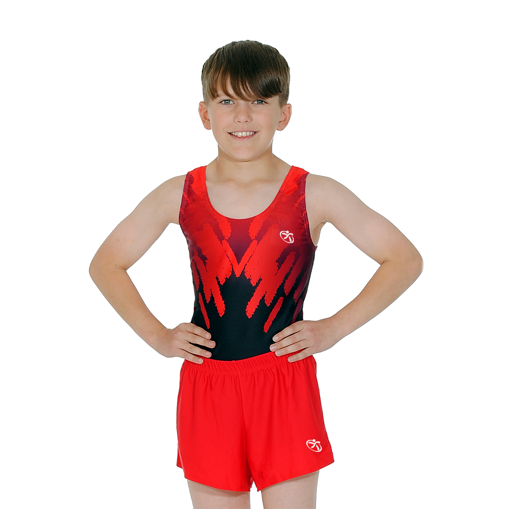 Crimson Blaze Elite Men’s Artistic Gymnastics Leotard